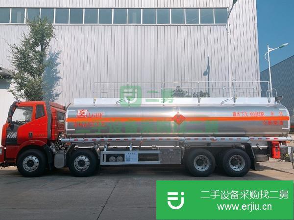 浙江出售二手解放前四后八27方油罐車