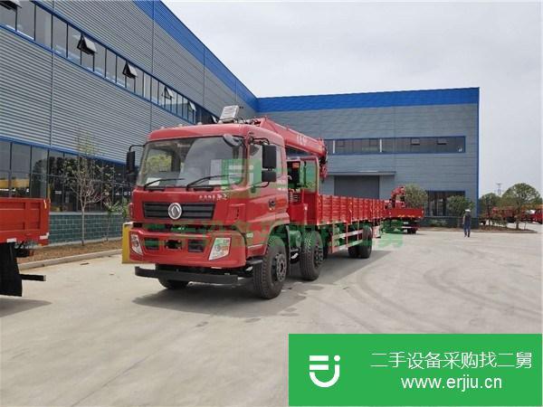 河南出售二手東風專底小三軸隨車吊