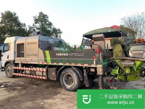 安微出售二手中聯(lián)10018國(guó)五車載泵車況精品漂亮