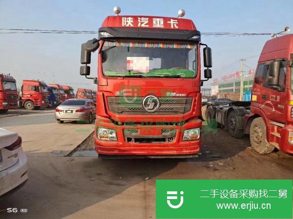 河南出售二手德龍M3000雙驅輕體牽引車原車原版無事故