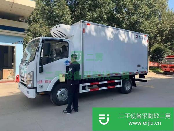 湖北出售二手慶鈴五十鈴120馬力冷藏車