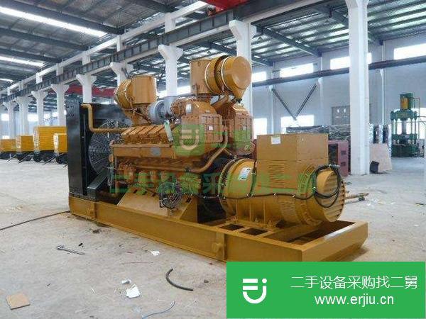 河南出售二手500kw發電機組9成新