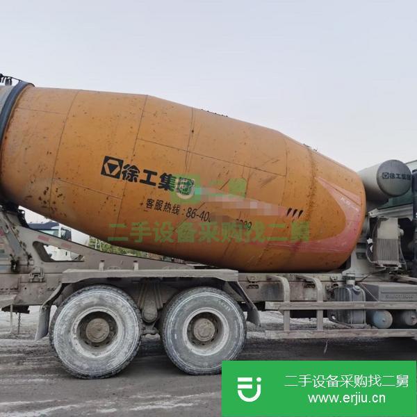 廣西出售二手重汽豪沃大12方國四攪拌車手續齊全包提檔