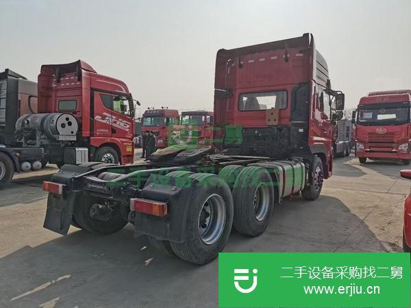 山東出售二手18年3月東風天龍啟航版420馬力牽引車