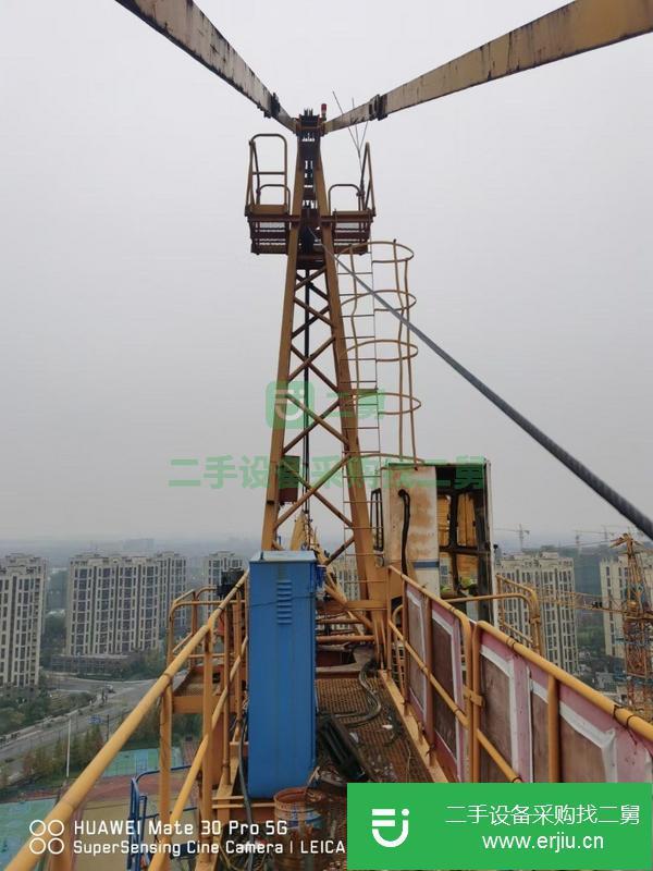 安徽出售二手14年浙江建機6010塔吊