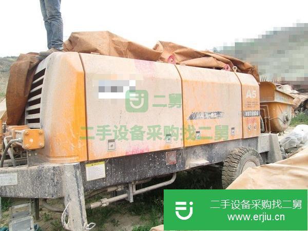 重慶出售二手三一重工60A75kw閘板拖泵