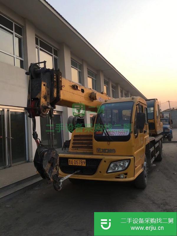 山西出售二手徐工12噸吊車車況好全車無漏油