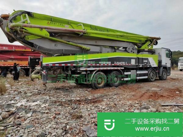 湖南出售二手中聯(lián)56米國五泵車手續(xù)齊全車況良好
