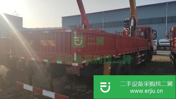 貴州出售二手東風后八輪12噸隨車吊