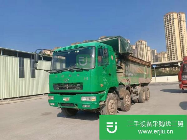 廣東出售二手華菱環保車廂前四后八自卸車