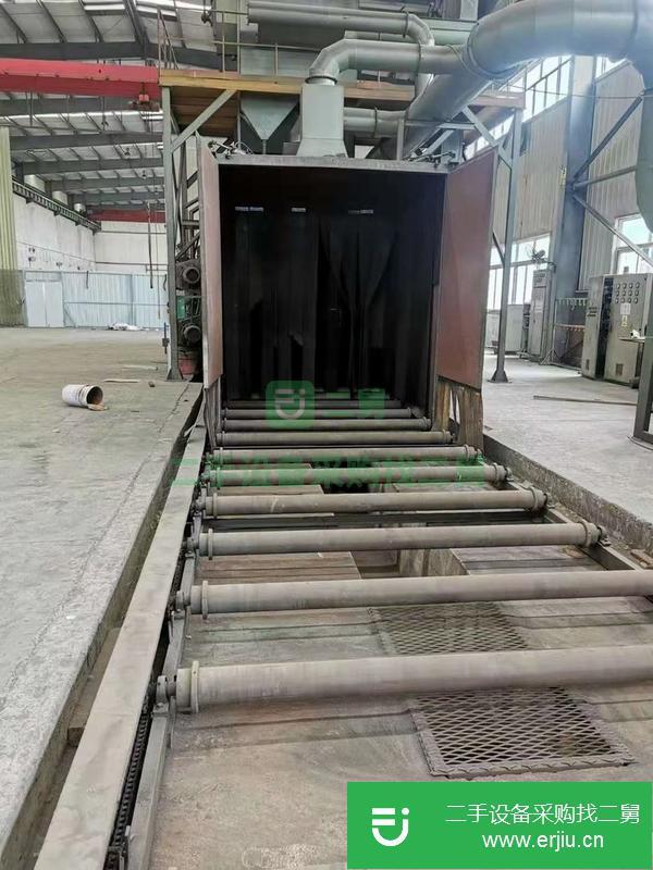 河北出售二手通過式拋丸機(jī)