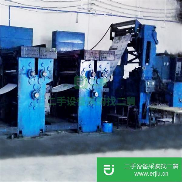 河北出售二手高斯p19卷筒紙報刊輪轉印刷機