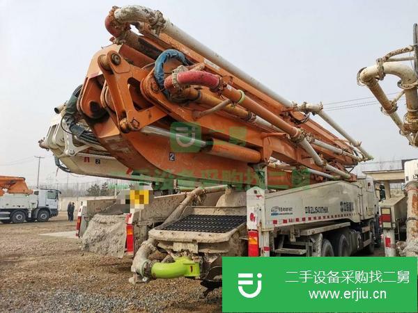 遼寧出售二手斯堪尼56米叉腿四橋六節(jié)臂泵車手續(xù)齊全隨時過戶提檔