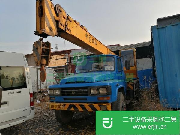 天津出售二手蚌埠八噸吊車車況好安全無事故手續齊全