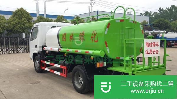 廣西出售二手東風5噸灑水車朝柴發動機