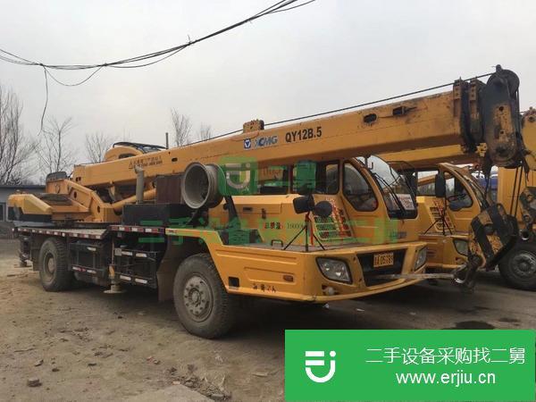 山西出售二手徐工12噸吊車車況好全車無漏油