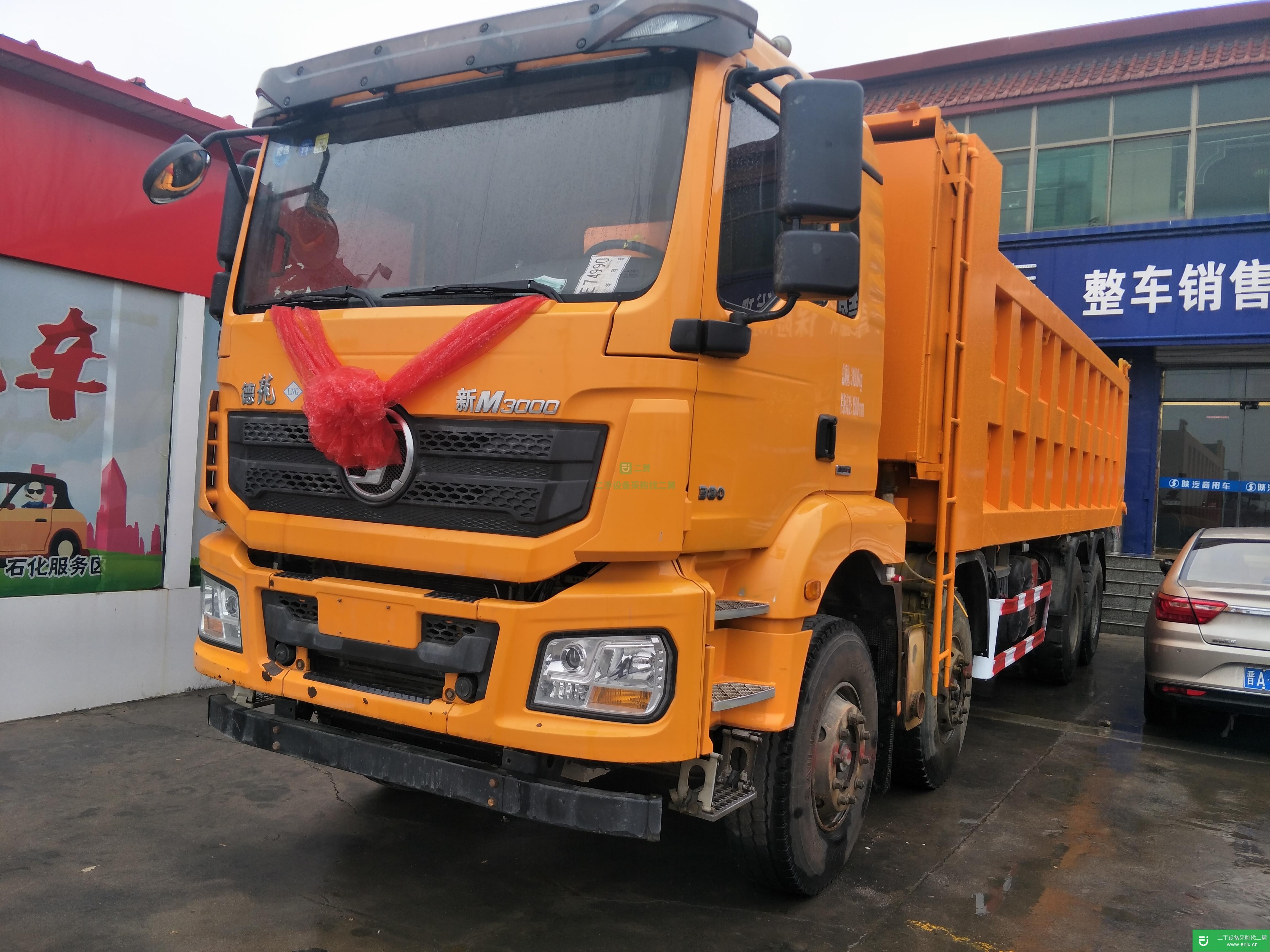 山西出售二手陜汽重卡380馬力自卸車