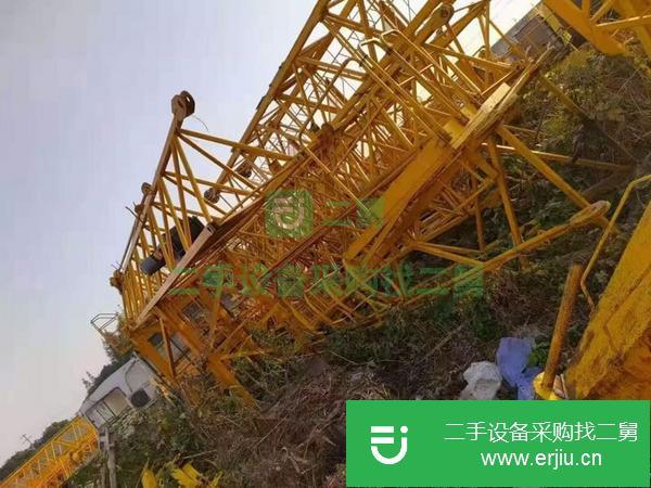 安徽出售二手中聯6517塔吊，14年，江蘇提貨