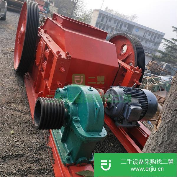 河南出售二手高效對輥破碎機