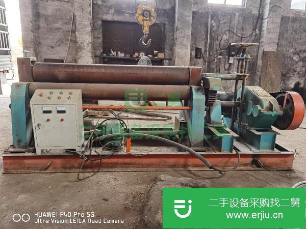 新疆出售二手實心W11-20*2200機械自動卷板機