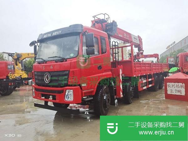 江西出售二手東風(fēng)前四后八隨車(chē)吊