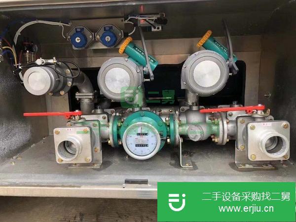 江蘇出售二手解放前四后六鋁合金油罐車