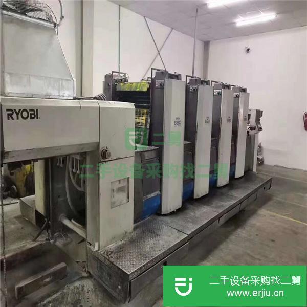 福建出售二手良明680四色印刷機