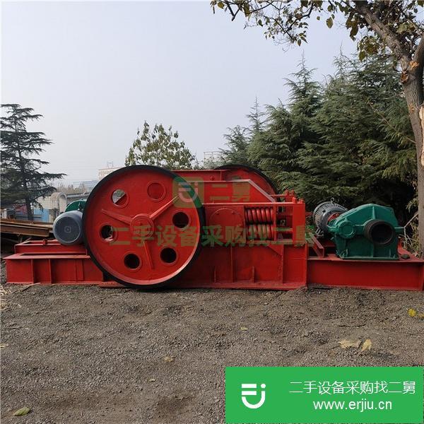 河南出售二手高效對輥破碎機