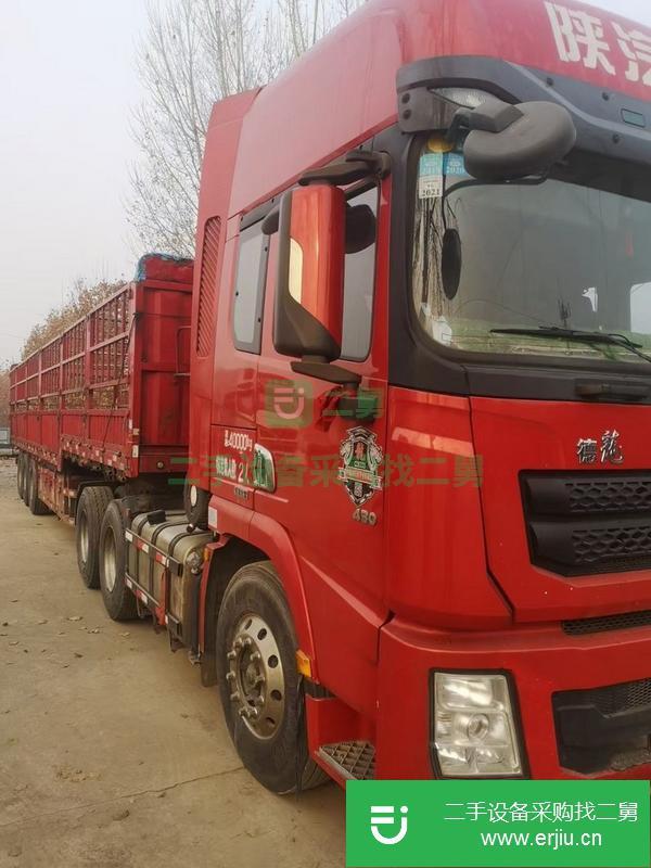 山東出售德龍X3000牽引車，430馬力，全保險，鋁合金輪轂駐車空調