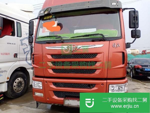 山東出售二手17年解放牽引車460馬力國五排放