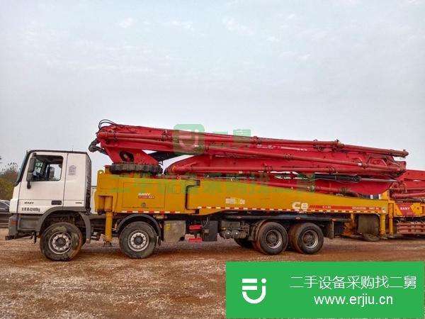 湖南出售二手奔馳四橋叉腿56米泵車手續齊全