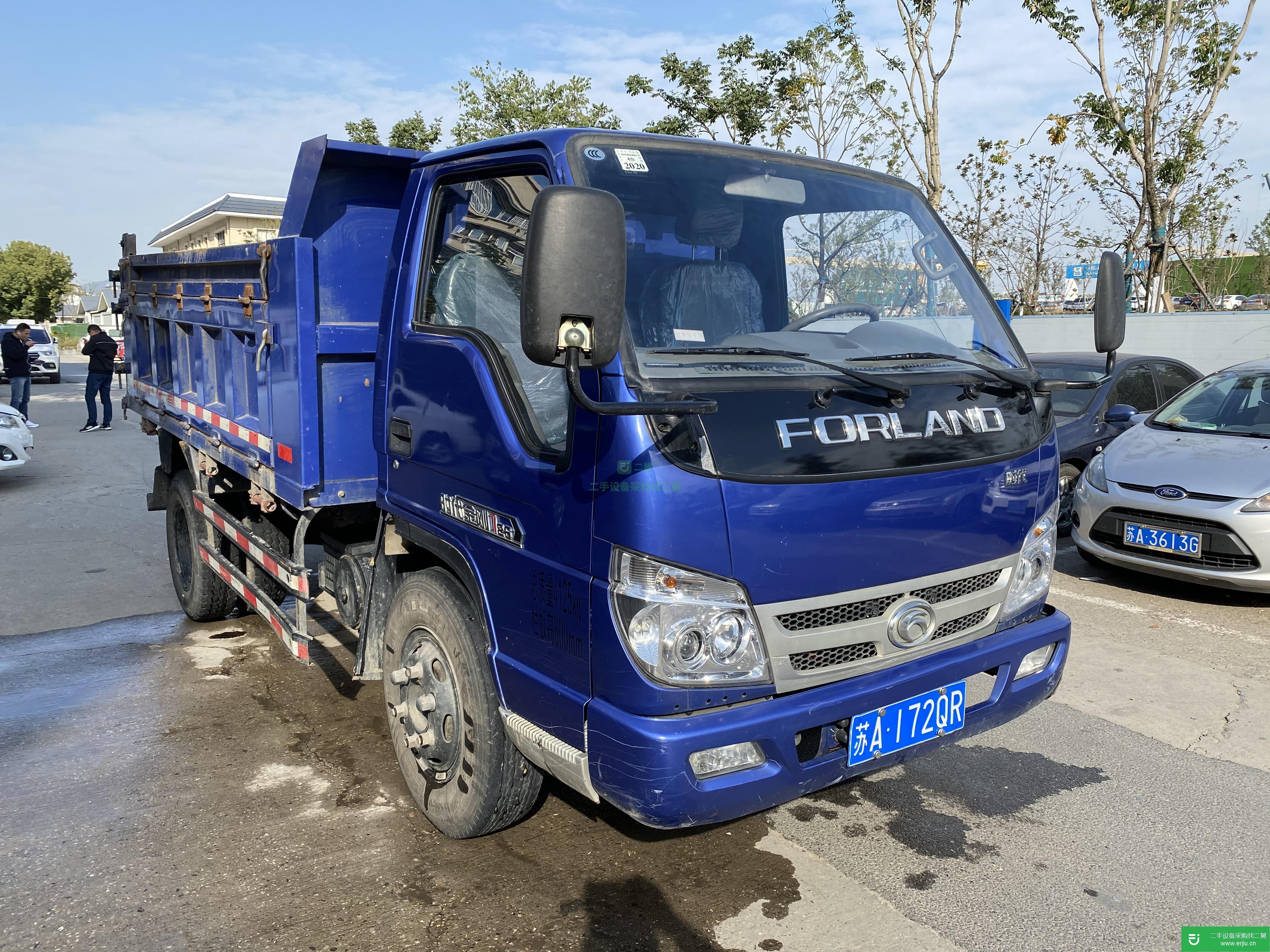 江蘇出售二手福田時代130馬力自卸車