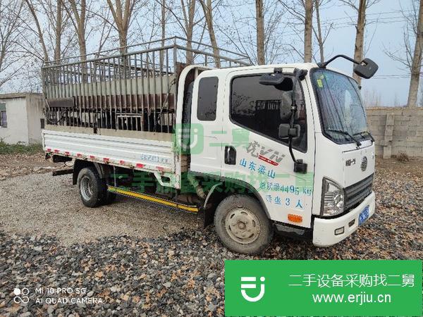 山東出售二手18年國五解放輕卡貨車