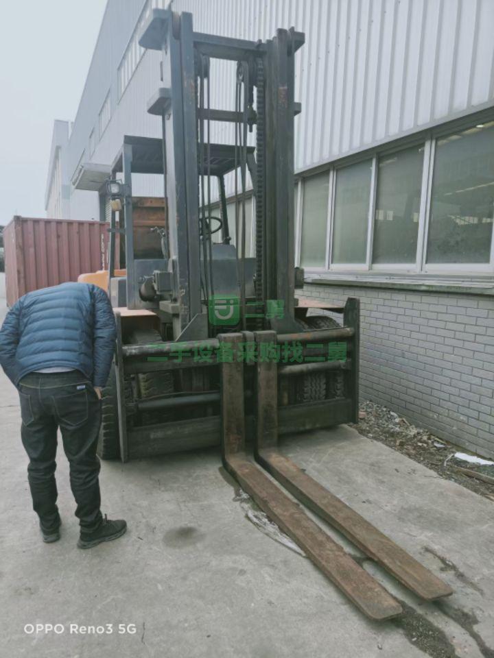 出售二手的杭州10噸叉車帶側移