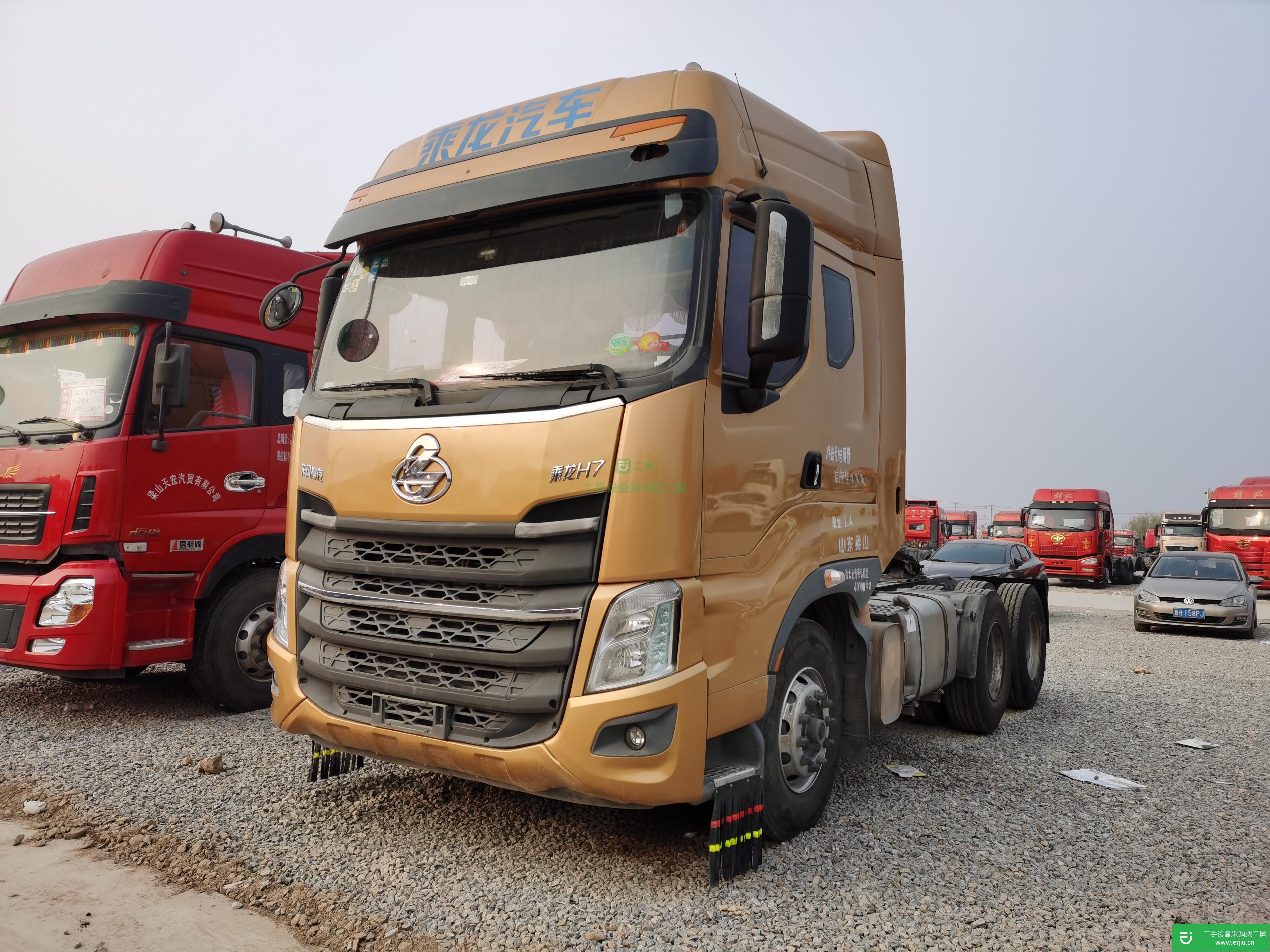 山東出售二手東風柳汽430馬力牽引車