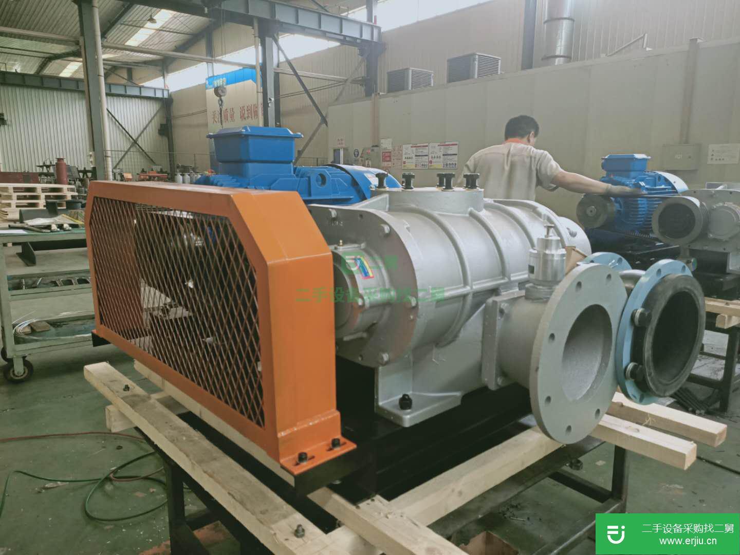 山東出售二手羅茨BHR150風(fēng)機(jī)