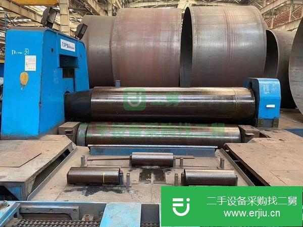江蘇出售二手鄂重145×3.5米卷板機