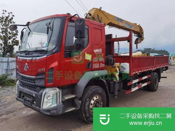 湖北出售二手隨車吊上裝徐工10噸吊機
