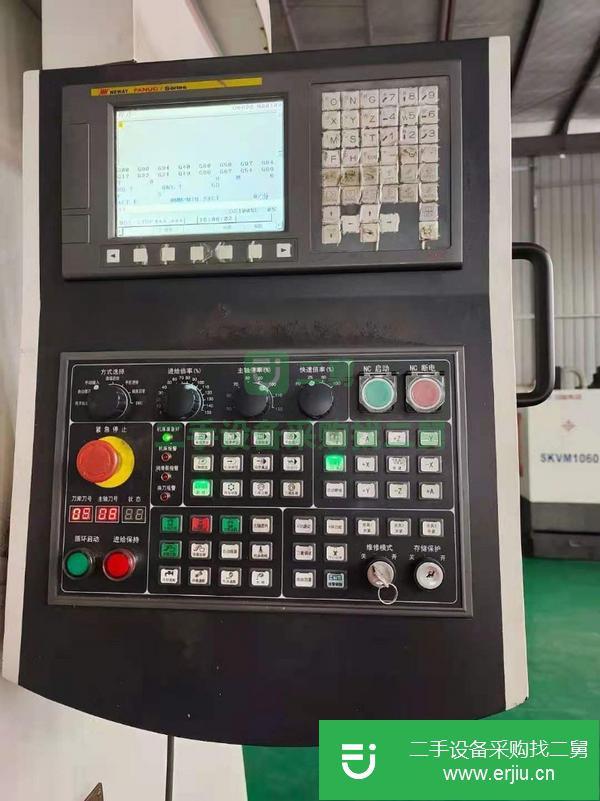 江蘇出售二手紐威VM1780H加工中心，2018年出廠