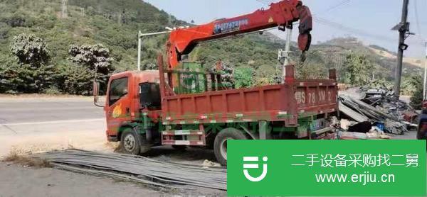 重慶出售二手19年藍牌5噸隨車吊