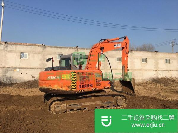 河北出售二手日立120挖掘機