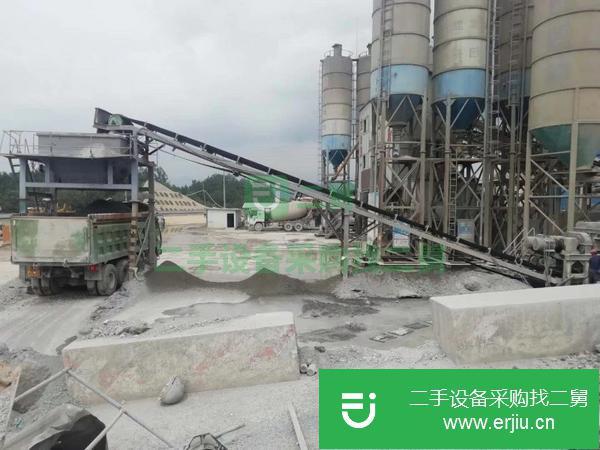 山東出售二手600型穩定土拌合站水穩攪拌站