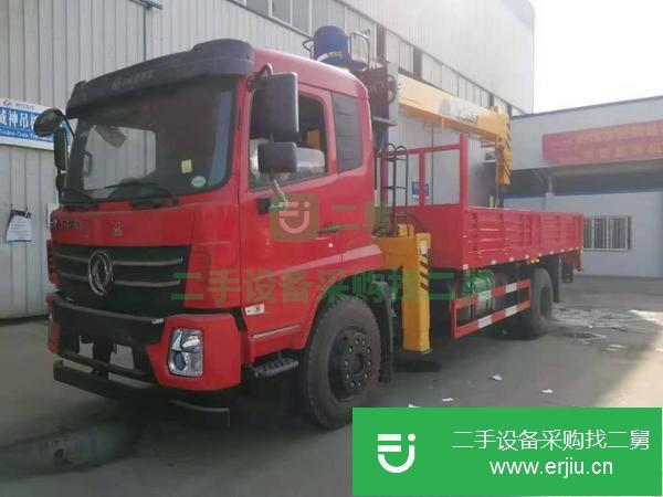 浙江出售二手藍(lán)牌6.3噸隨車吊