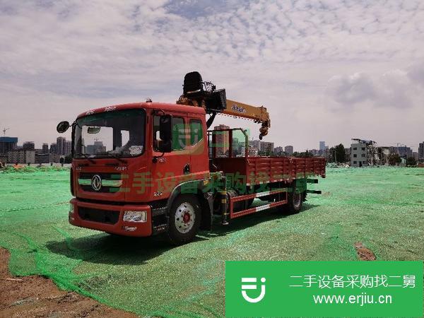湖北出售二手單橋隨車吊徐工6.3噸