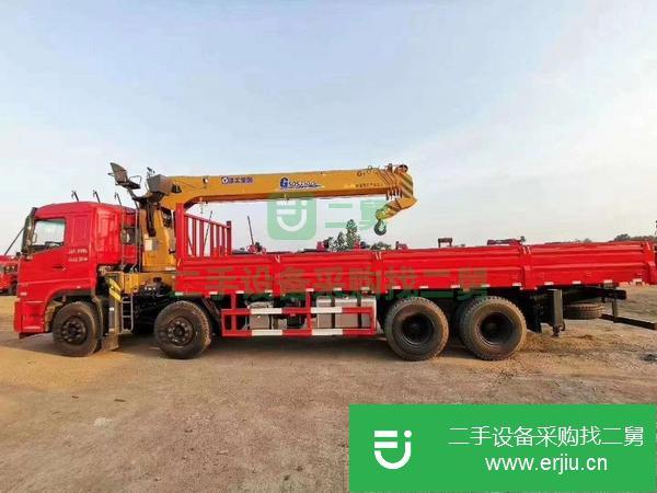 江蘇出售二手東風(fēng)暢行D3后八輪隨車吊