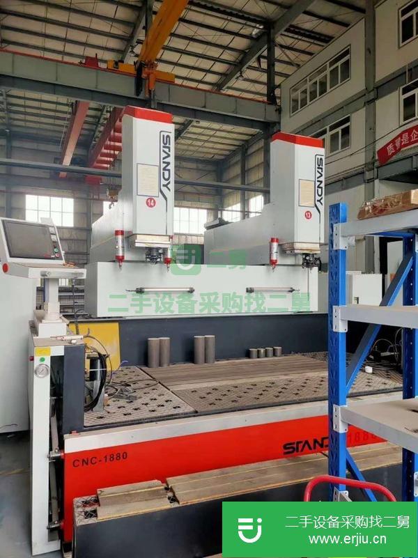 河南出售二手廣東商鼎CNC1880雙頭火花機(jī)
