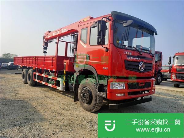 湖北出售二手東風華神T5后八輪宏昌天馬12噸隨車吊