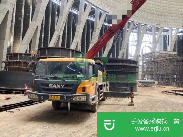 山西出售二手11年三一25噸5節臂汽車吊