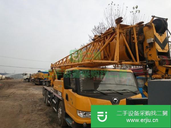 山東出售二手徐工25噸國五吊車車況相當好手續齊全無事故