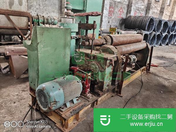 吉林出售二手W11-20*2000機械自動卷板機